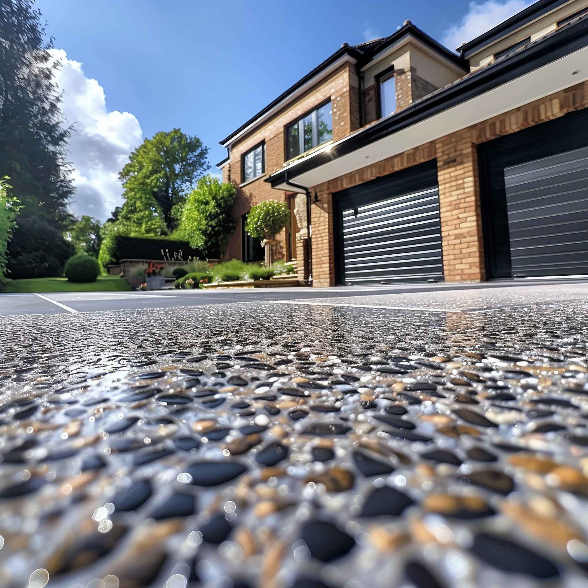 Resin driveway leicester