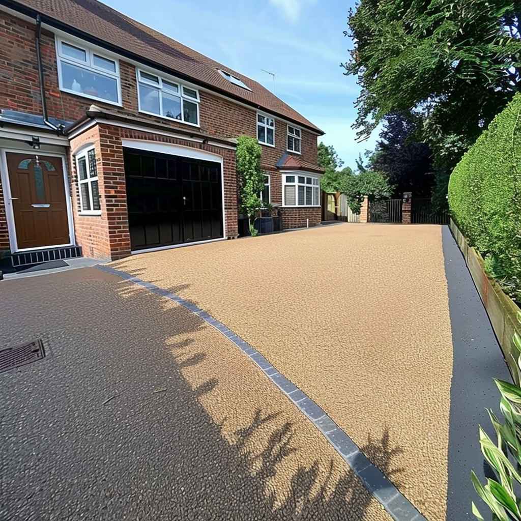 Resin driveway leicester